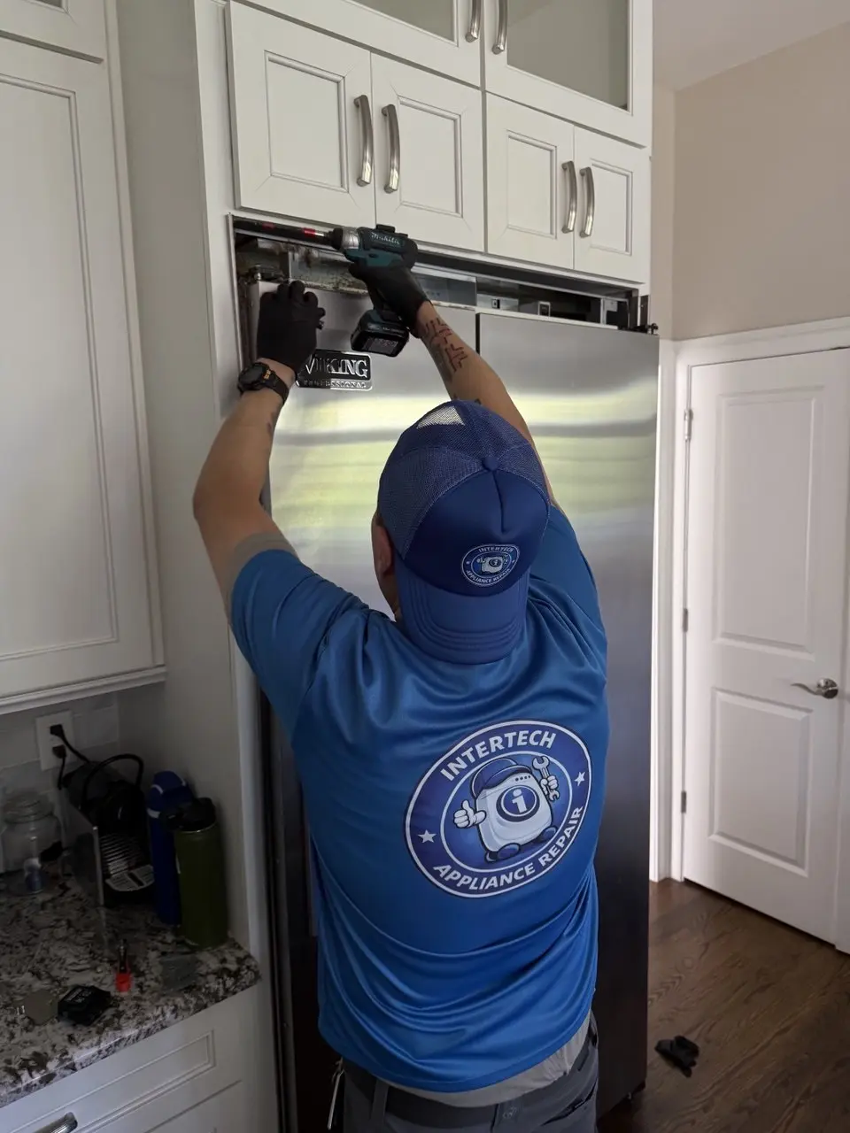 Professional repair service for Viking kitchen equipment